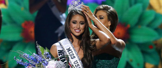 Miss Nevada Nia Sanchez crowned as 63rd Miss USA[1]