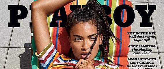 Victorias Secret Model Kelly Gale Poses On The Cover Of Playboy Shoot The Centerfold® 0160