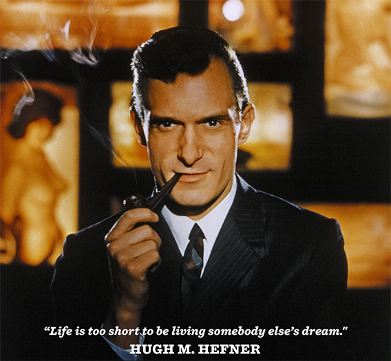 Smoking Jacket, Origin, History, Hugh Hefner